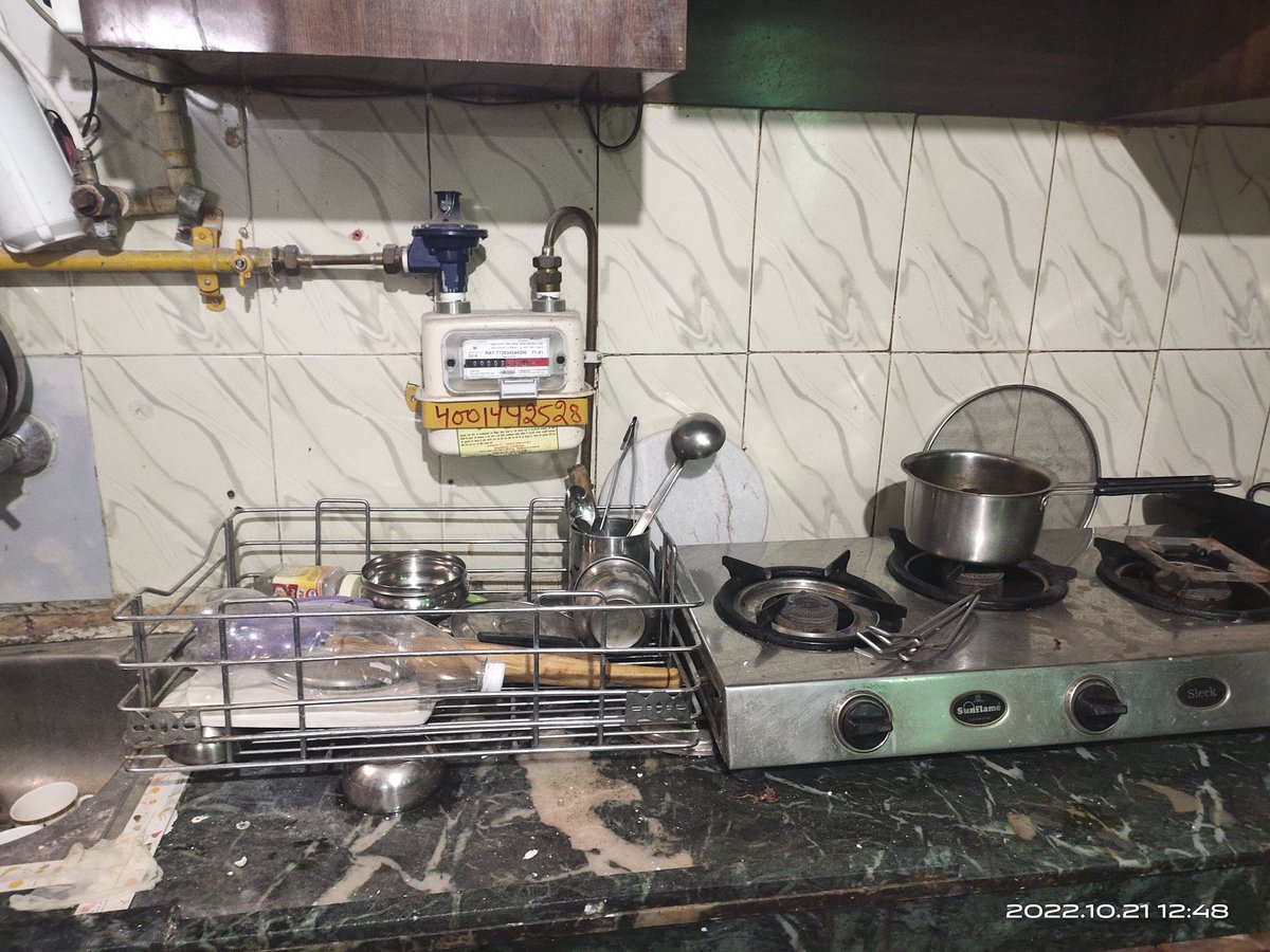 himanshubjoshi's tweet photo. @IGLSocial Still no solution of igl gas meter. Somebody from customer care rang and told that the case transferred to maintenance dept but no work on ground. They earlier asked for a high fee to shift the meter. @IGLSocial @PMOIndia @ArvindKejriwal @msisodia https://t.co/BH6rvR0ImU