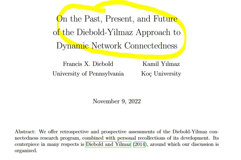 CavaliereGiu's tweet image. Hi #EconTwitter! 

Interested in #Contagion, #Spillovers and #Network #econometrics?  

Check out this forthcoming @JEconometrics survey paper by @FrancisDiebold and @kamilyilmaz_ on dynamic networks!

arxiv.org/pdf/2211.04184…