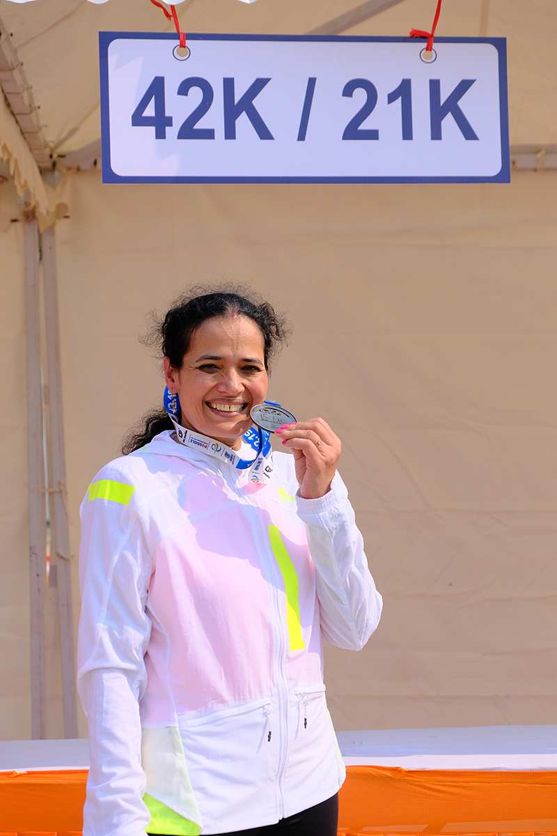 nutanamar's tweet photo. The RUN Season-4 City Biggest Marathon
Dear Nutan , Congratulations! you have finished your FULL MARATHON run in 05:15:39 . For more information logon to https://t.co/tqoGhzFEfA
.
@FitIndiaOff
#FitIndiaAmbassador #FitIndiaMovement #FitIndia #Runner #WomanRunner https://t.co/nwJQMlccqW