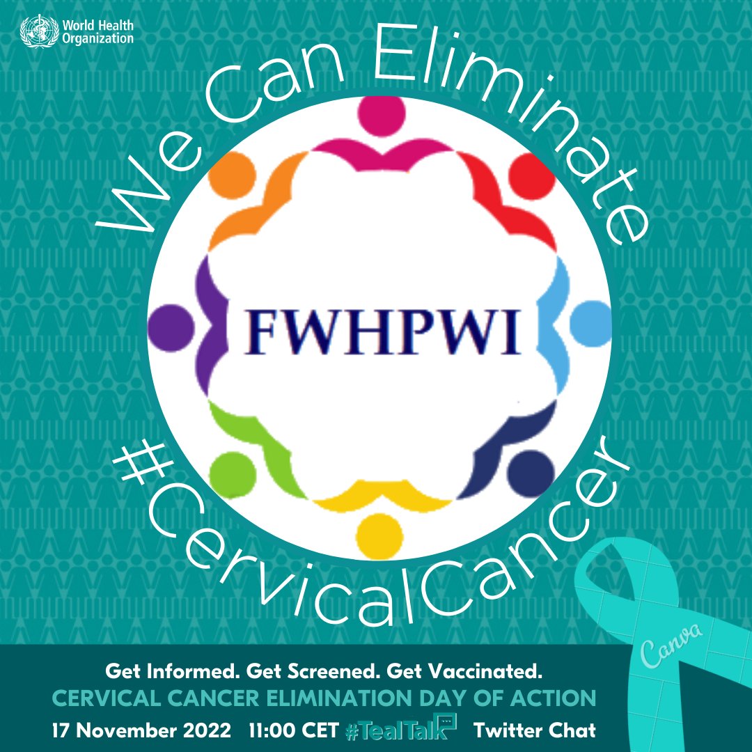 FoundationforW3's tweet photo. @DrNonoSimelela 
Together we can eliminate cervical cancer
#No woman should die of cervical cancer
#Awareness campaign and provision for HPV vaccination for low- and middle-income countries. https://t.co/IVg6ecLb5n