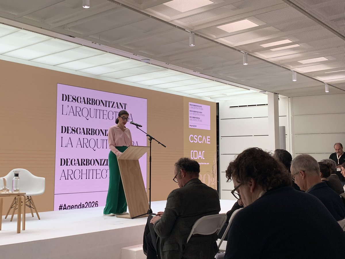 Andreina Seijas (@andreinaseijas) on Twitter photo 75% of the building stock in #Europe is considered inefficient. #Architecture and #urbanplanning are key platforms to change the paradigm and achieve climate neutrality | #Agenda2026 #decarbonization | <a href="/RuthSchagemann/">Ruth Schagemann</a> at #decarbonizingarchitecture <a href="/COACatalunya/">Col·legi d’Arquitectes de Catalunya</a> 75% of the building stock in #Europe is considered inefficient. #Architecture and #urbanplanning are key platforms to change the paradigm and achieve climate neutrality | #Agenda2026 #decarbonization | <a href="/RuthSchagemann/">Ruth Schagemann</a> at #decarbonizingarchitecture <a href="/COACatalunya/">Col·legi d’Arquitectes de Catalunya</a>