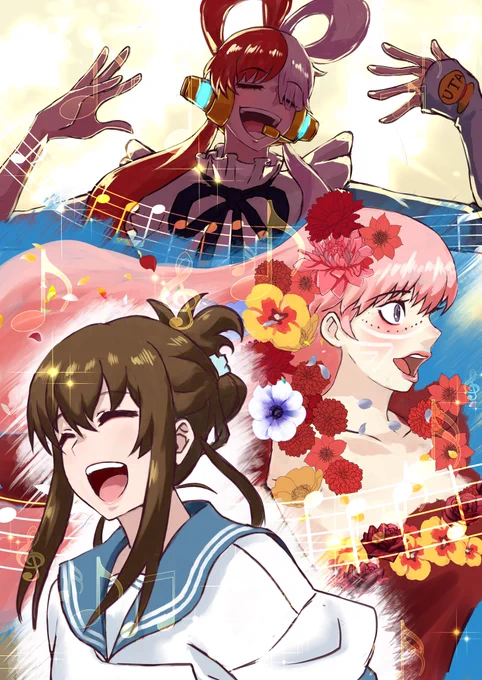 #クロスオーバー画像をあげる見た人もやる 