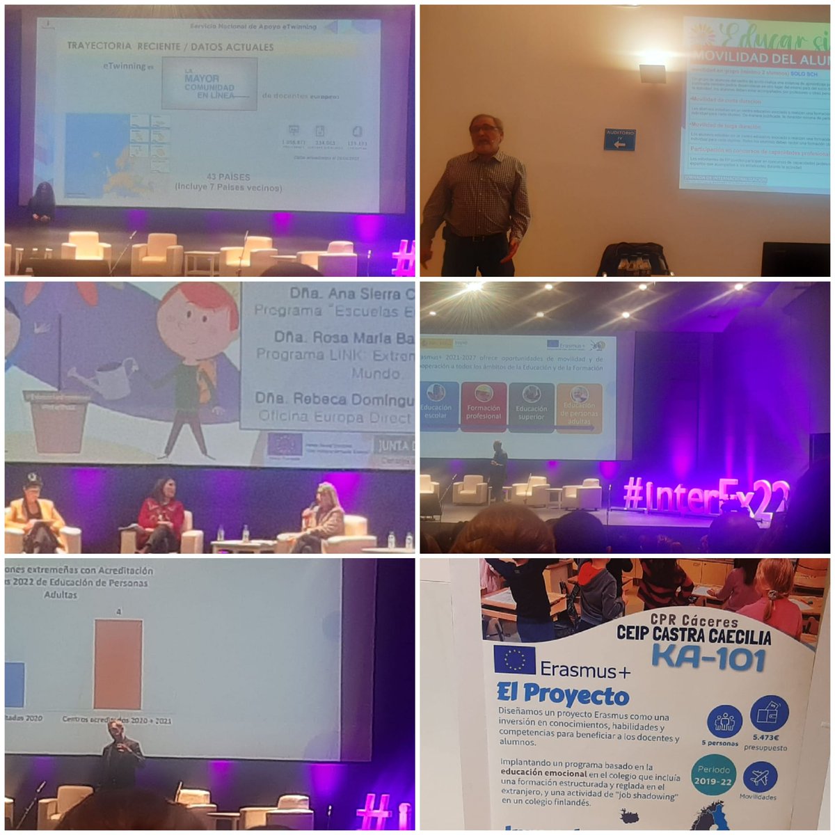 cprcaceres's tweet photo. Esta semana el @cprcaceres en la Jornada #interEx22 @sepiegob #ErasmusPlus @upecaceres @EuropeDirectCC @andres_ajo @InnovacionForm @eTwnning_es https://t.co/bQmj8vqoSB