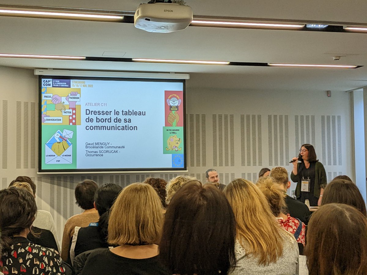 romain_allard's tweet photo. Établir une stratégie et réaliser des actions de communication c'est bien, les évaluer pour mesurer leur impact et ajuster la trajectoire ensuite c'est encore mieux ! 
Atelier #capcom22 "dresser le tableau de bord de la communication" avec les conseils du cabinet @enlOccurrence https://t.co/FAjNqLWFca