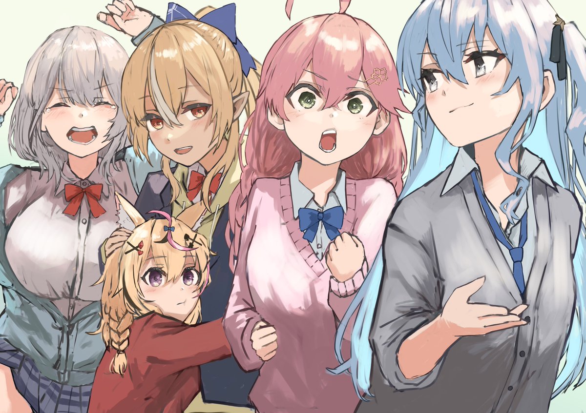 星街すいせい ,尾丸ポルカ ,さくらみこ ,不知火フレア ,白銀 星街すいせい ,尾丸ポルカ ,さくらみこ ,不知火フレア ,白銀