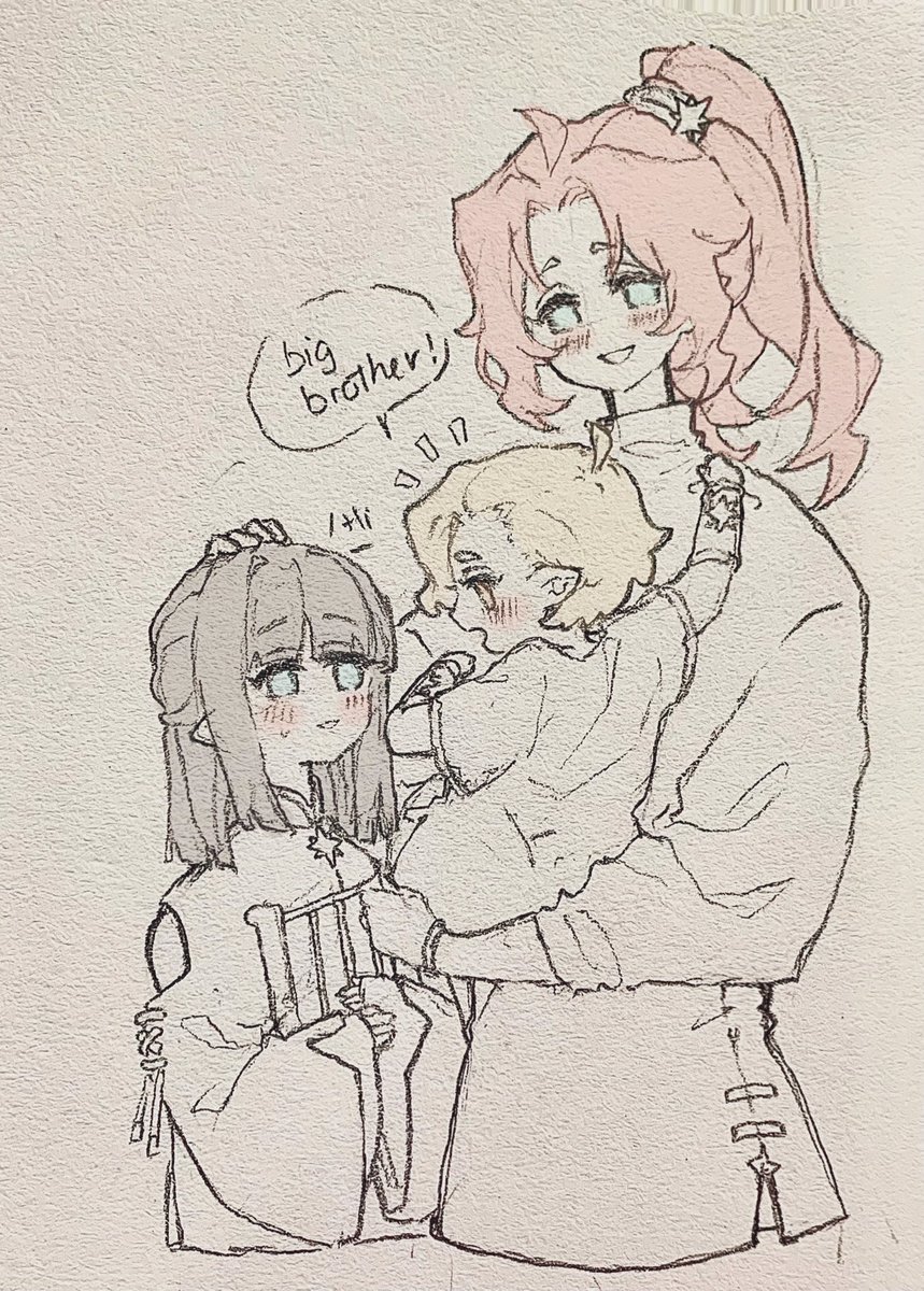 Bumblebeww's tweet photo. Maedhros &amp; Maglor &amp; Celegorm #FANART https://t.co/0wszgTjfj9