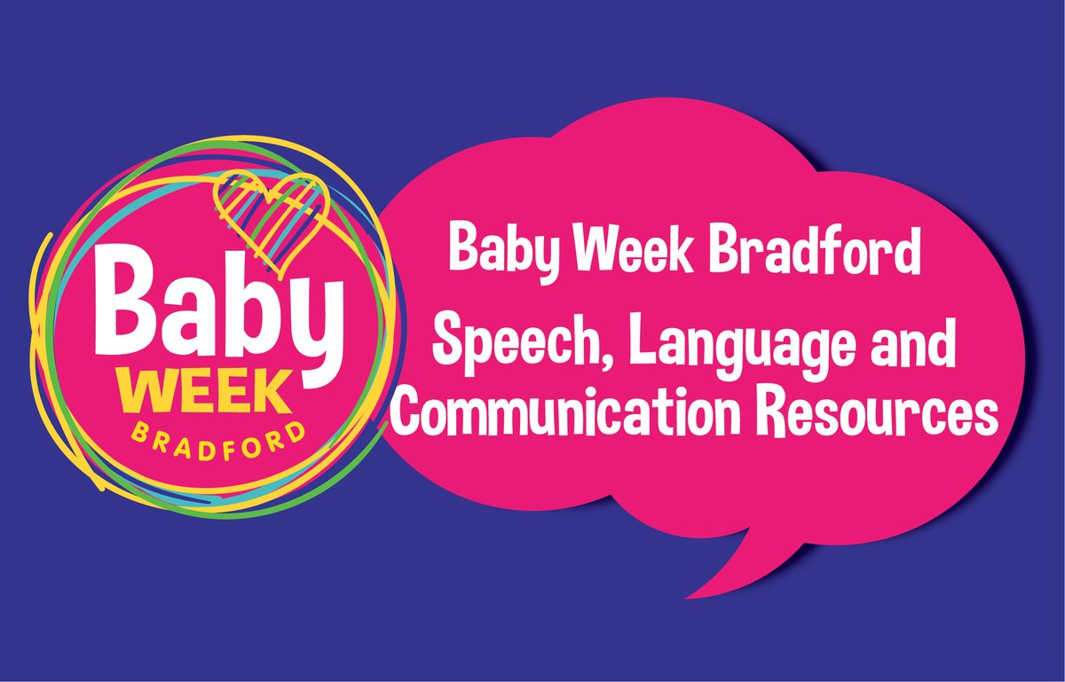 Today sees our big workforce event for #BabyWeekBradford, Bradford Babies TALKING. With the maternity and early years workforce in mind in particular, we've pulled together some of our favourite speech, language and communication resources at: bit.ly/BabyWeekSLCRes…