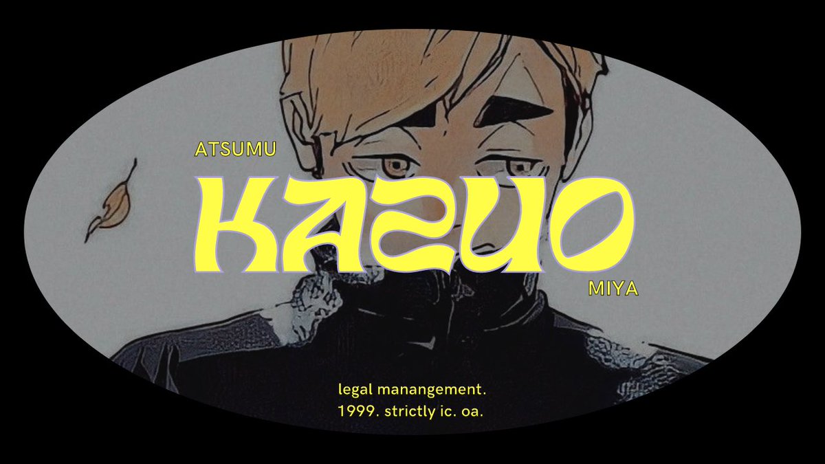 kazuo. tweet media