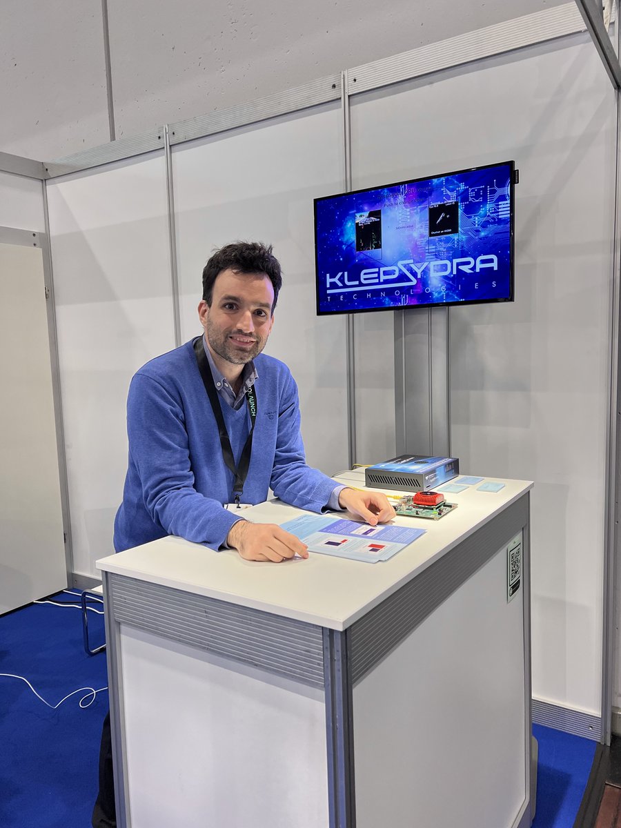 KlepsydraTech's tweet photo. Last day at the @SpaceTechExpoEU in Bremen. Come and visit us on our booth (R39, Hall 6). 

#spacetechexpoeu https://t.co/p8AqUfTcrm