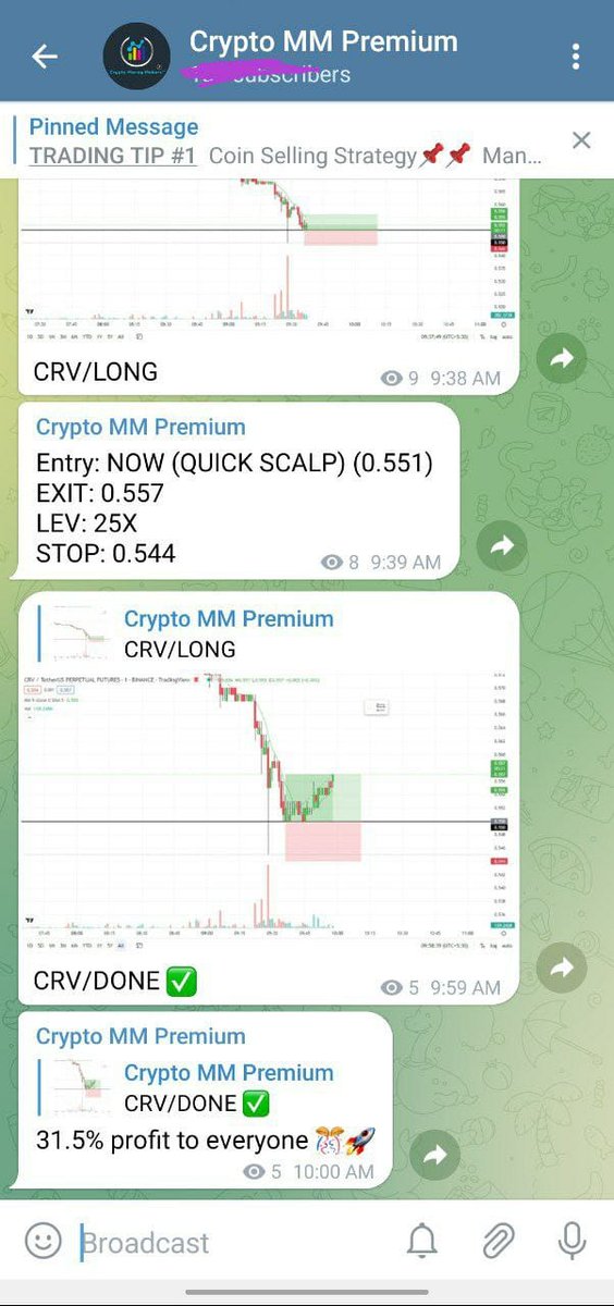 We shared #CRV  long call in our Telegram Channel ✅ 
32% instant profit  💰✅ 
Join our free Telegram Channel and grab all quick profit signals.                                                     Hurry up 🏃‍♂👇
telegram.me/Cryptomoneymak…