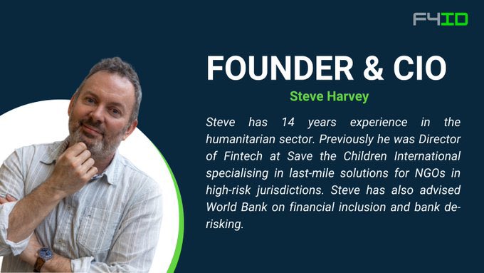 Fintech4ID's tweet photo. 📢 If you are at @AidExGlobal make sure to check out the #Development2030 Main Stage at 14:45!
💡Steve will be participating in the panel ‘Multi-stakeholder partnerships - Fostering digital transformations and bridging digital divides in a crisis setting’
#Aidex2022 https://t.co/G9mhQ87Q16