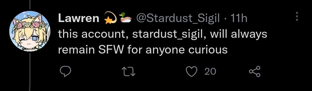 Lawren 💫🦆 on Twitter: "@FemboyStocks Alternatively: dont look at it 🙄 https://t.co/HroD2V30e6