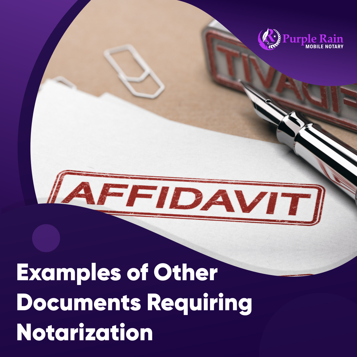 purplerainmn's tweet image. There are a tremendous variety of documents that may need notarization.

Read more: facebook.com/permalink.php?…

#MobileNotary #HendersonNV #NotarizedDocuments #Affidavit