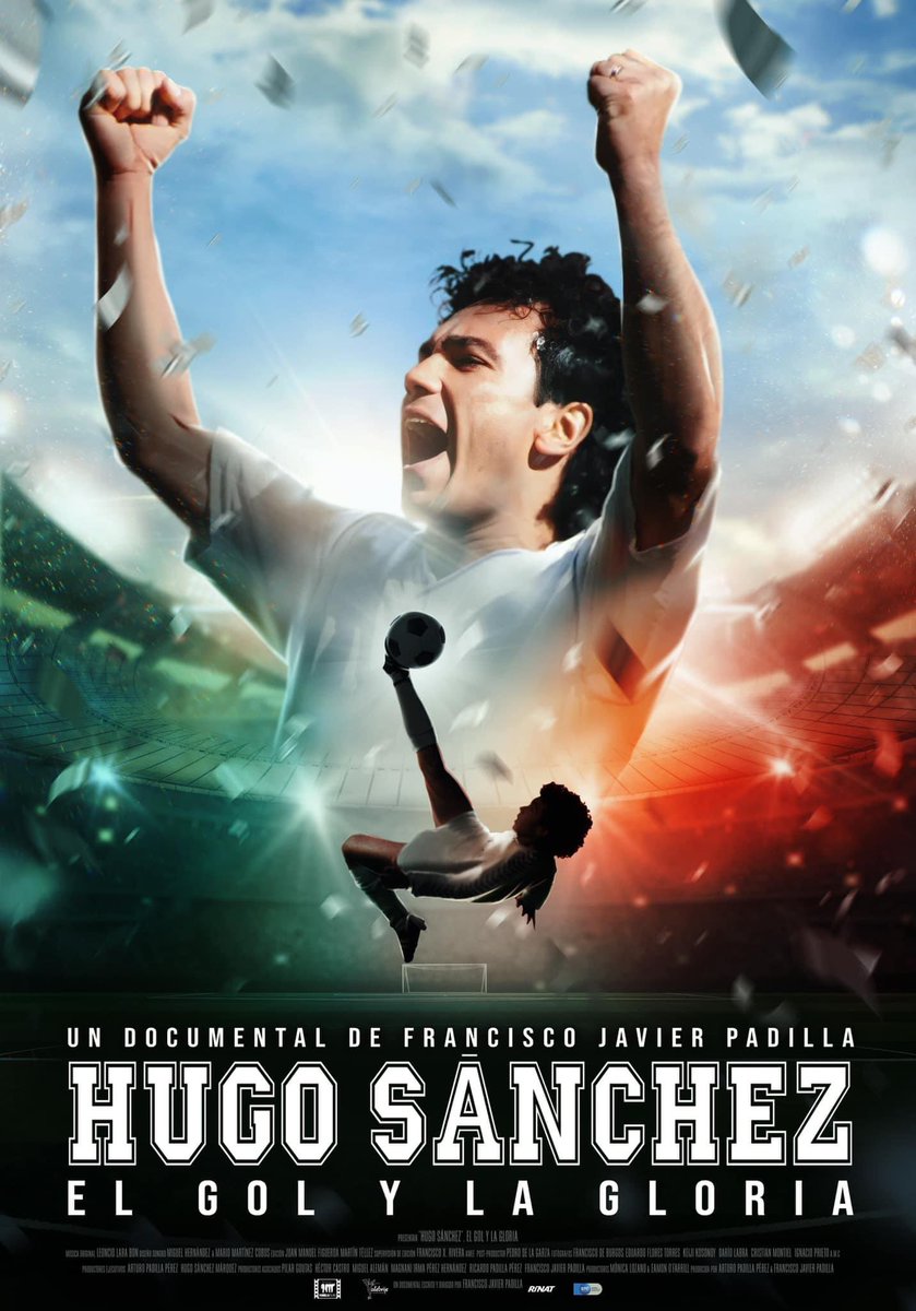 PANDILLA_FILMS's tweet image. HUGO SANCHEZ: El Gol y la Gloria.
Un documental de Francisco Javier Padilla ( @pandapadilla )
Un acercamiento inédito y único a la vida y obra de @hugosanchez_9.
A partir del 18 de Noviembre en más de 240 países. Exclusivamente por @PrimeVideoMX.
#HugoSanchez #Documental