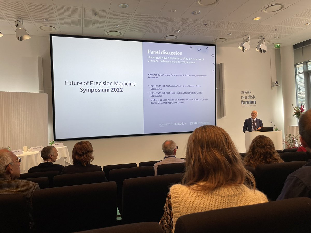 Naba Al-Sari (@nabaalsari) on Twitter photo Future of precision medicine symposium 2022 ✨
Welcome & opening remarks from president Stefano Del Prato <a href="/SDelprato/">Stefano Del Prato</a> <a href="/novonordiskfond/">Novo Nordisk Foundation</a> <a href="/DiabetologiaJnl/">Diabetologia</a> Future of precision medicine symposium 2022 ✨
Welcome & opening remarks from president Stefano Del Prato <a href="/SDelprato/">Stefano Del Prato</a> <a href="/novonordiskfond/">Novo Nordisk Foundation</a> <a href="/DiabetologiaJnl/">Diabetologia</a>