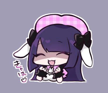 かわいい頑張って制作ちうです 