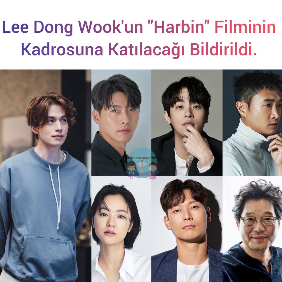 #LeeDongWook'un #Harbin Filminin Kadrosuna Katılacağı Bildirildi. 

➡️Çekimler 20 Kasım'da başlayacak. 

#HyunBin #ParkJungMin #JoWooJin #JeonYeoBeen #YooJaeMyung