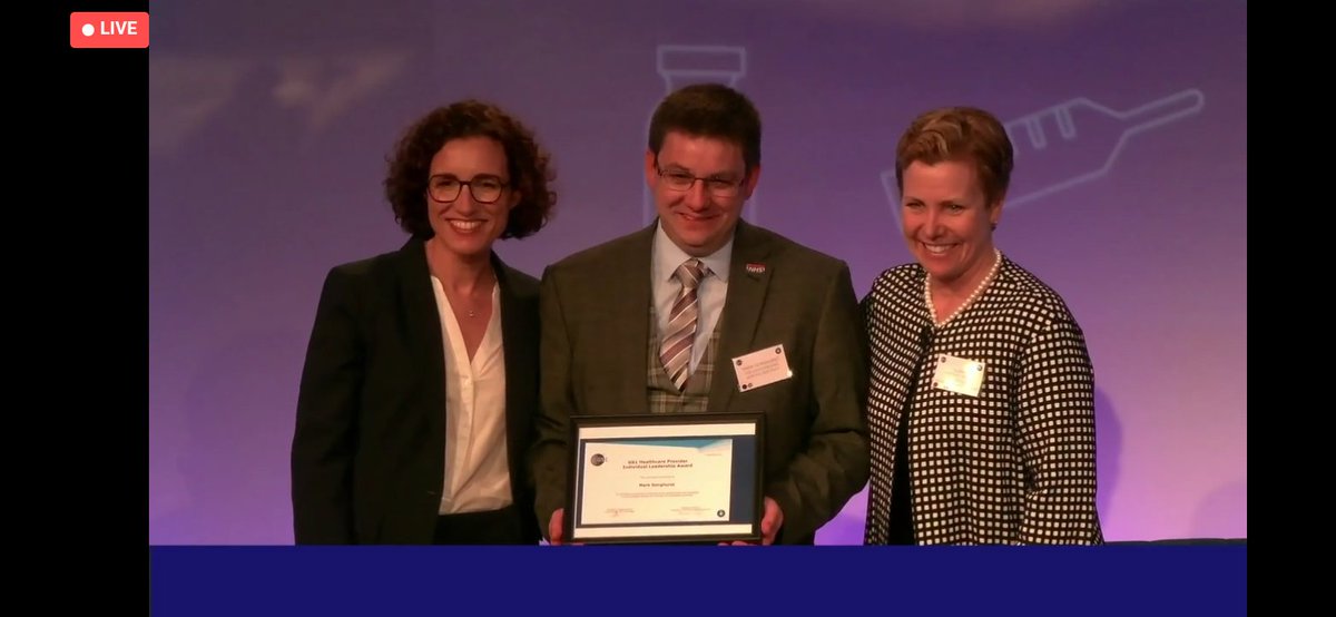 Congratulations <a href="/mtsonghurst/">Mark Songhurst💙</a> for receiving the <a href="/GS1Healthcare/">GS1 Healthcare</a> Provider Individual Leadership Award at the #GS1HealthcareConference2022 👏

A true champion of #GS1standards implementation &amp; #Scan4Safety, not just in the UK but globally.

<a href="/LTHScan4Safety/">LTH Scan4Safety</a> <a href="/LeedsHospitals/">Leeds Teaching Hospitals</a>