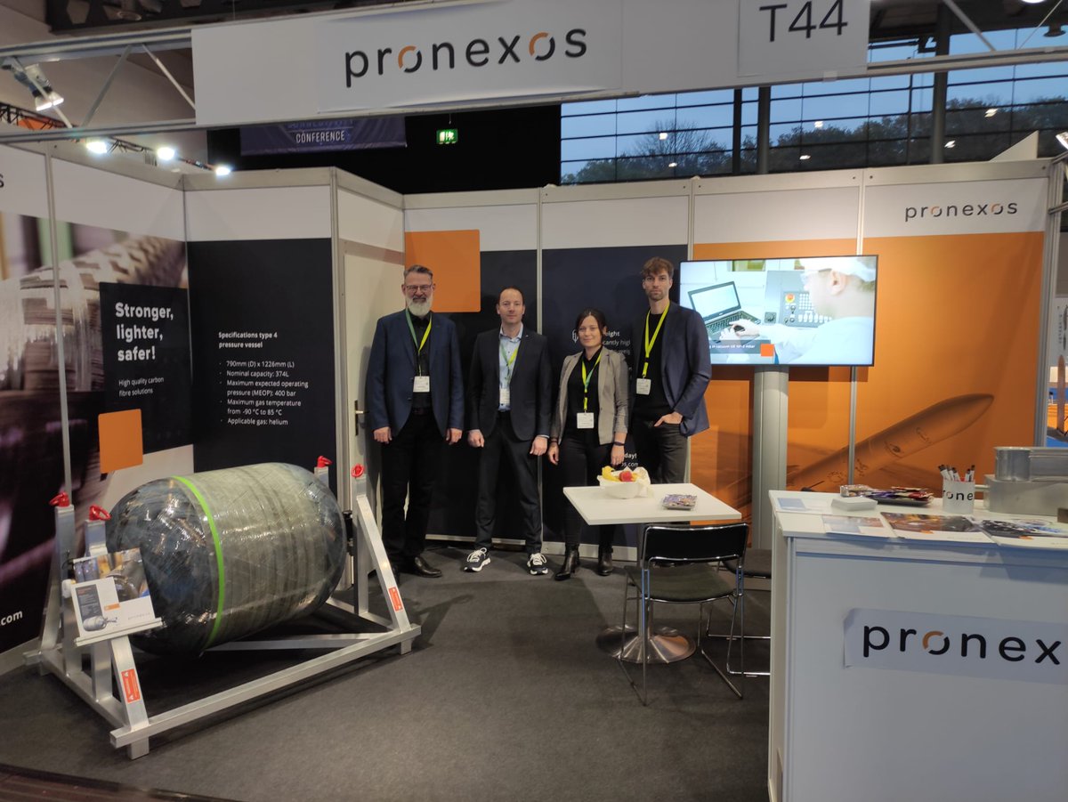 Ready for day 3 <a href="/SpaceTechExpoEU/">Space Tech Expo Europe</a> in #Bremen, Europe's largest #space #industry event! #Pronexos has an outstanding range of #aerospace engineering competencies. Meet our team in hall 6, stand T44. #Innovation #CFRP #technology #Engineering #Development #SpaceTechExpoEU