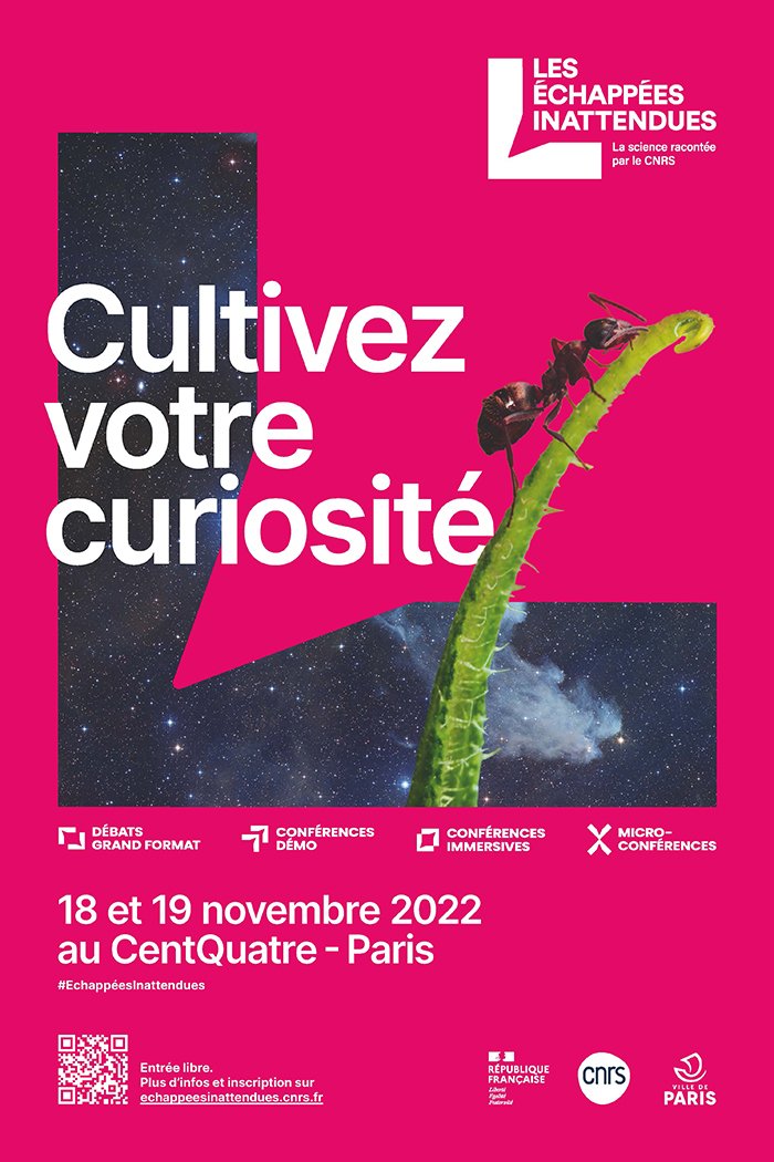 CNRS Hauts-de-France (@cnrs_hdf) on Twitter photo 🚀 Embarquez pour les #ÉchappéesInattendues au
<a href="/104paris/">CENTQUATRE-PARIS</a> !
🗓️ 19 novembre à 14h
Xavier Roussel et Corentin Spriet présenteront une conférence-démo ! Créez du plastique à partir de l’amidon des pommes de terre, en adoptant une méthode scientifique ! 🥔
➡️ echappeesinattendues.cnrs.fr/event/la-patat… 🚀 Embarquez pour les #ÉchappéesInattendues au
<a href="/104paris/">CENTQUATRE-PARIS</a> !
🗓️ 19 novembre à 14h
Xavier Roussel et Corentin Spriet présenteront une conférence-démo ! Créez du plastique à partir de l’amidon des pommes de terre, en adoptant une méthode scientifique ! 🥔
➡️ echappeesinattendues.cnrs.fr/event/la-patat…