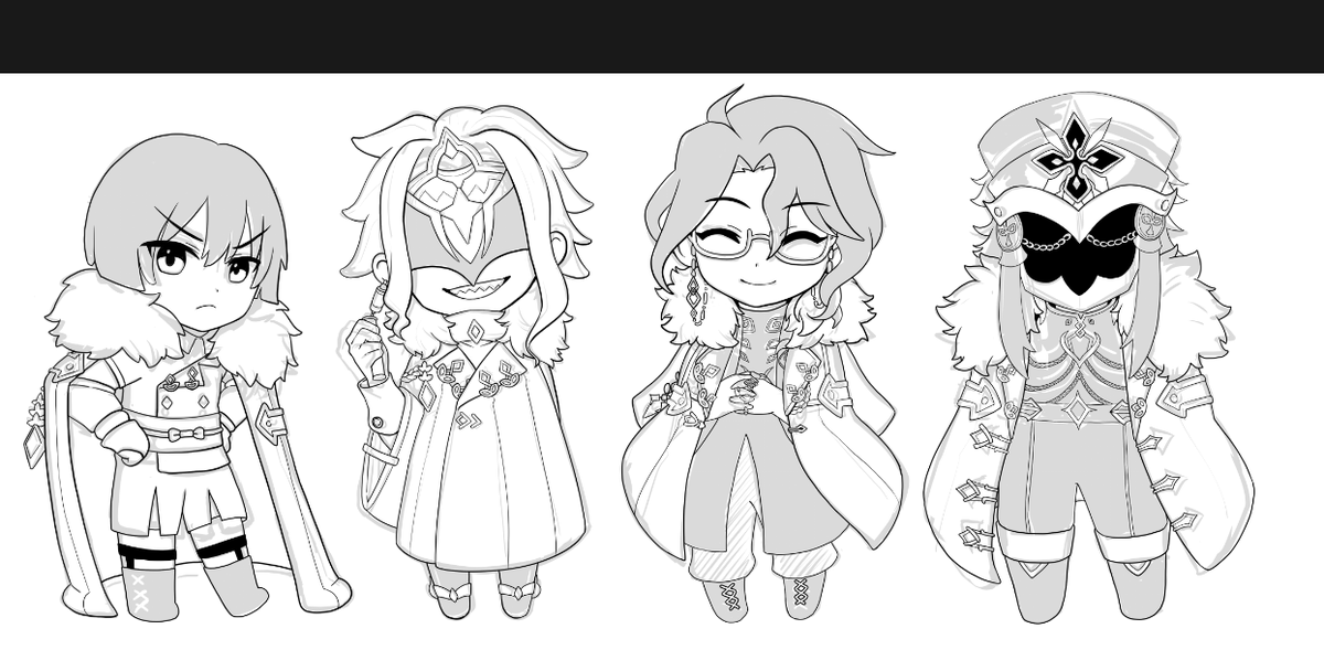 These guys' detail gonna kill me
Standee coming soon 