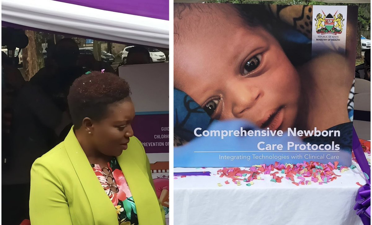 EkranRashid's tweet photo. Finally, the NEST360 Kenya Comprehensive Newborn Care Protocol @NEST360org has been officially launched by the CS Health Kenya @susanwafula_cs @MOH_Kenya 
#WorldPrematurityDay2022Theme A parent’s embrace: a powerful therapy.
Enable skin-to-skin contact from the moment of birth. https://t.co/p7icbcS2HI