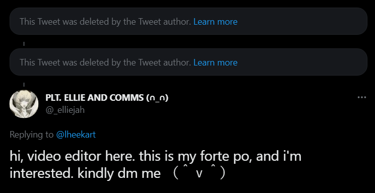 lheekart's tweet photo. tbf ikaw din naman nagreply sa tweet ko kaya naginquire ako hahaha. sana hindi po kayo nangbblame ng clients for being wary of the ppl they interact with here, and sana hindi kayo rude. you say you don't mind pero iba po sinabi nyo a few mins ago >< https://t.co/qLsTeRq86L