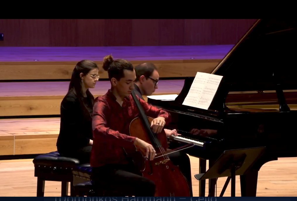 Huge congratulations to Astatine Trio and Duo Domo (pictured performing last night) who share first prize at this year's competition! The Grand Final also featured a wonderful performance from Trio Havisham. @BirmCons Still available to watch here: fb.me/e/8hQ2QUKKR
