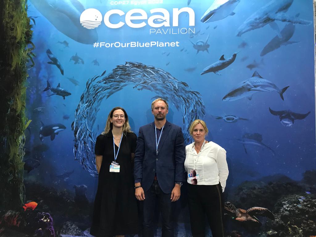 Blue Marine supporting the first ever #OceanPavilion at #COP27  🙌🙌🌊💙 #ForOurBluePlanet @WHOI @Scripps_Ocean