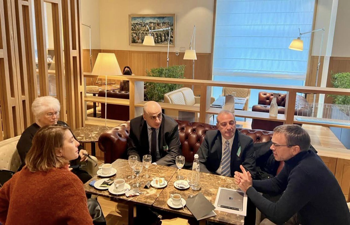 NikaMelia5's tweet image. Held very productive meetings in EU🇪🇺institutions in Brussels w/ rep's of the European Council, EEAS, EC DG NEAR &amp;amp; MEPs from the largest political Groups. Discussed the political developments in Georgia. 🇬🇪gov's failure to address the EU 12 rec's, oligarchic rule &amp;amp; state capture,