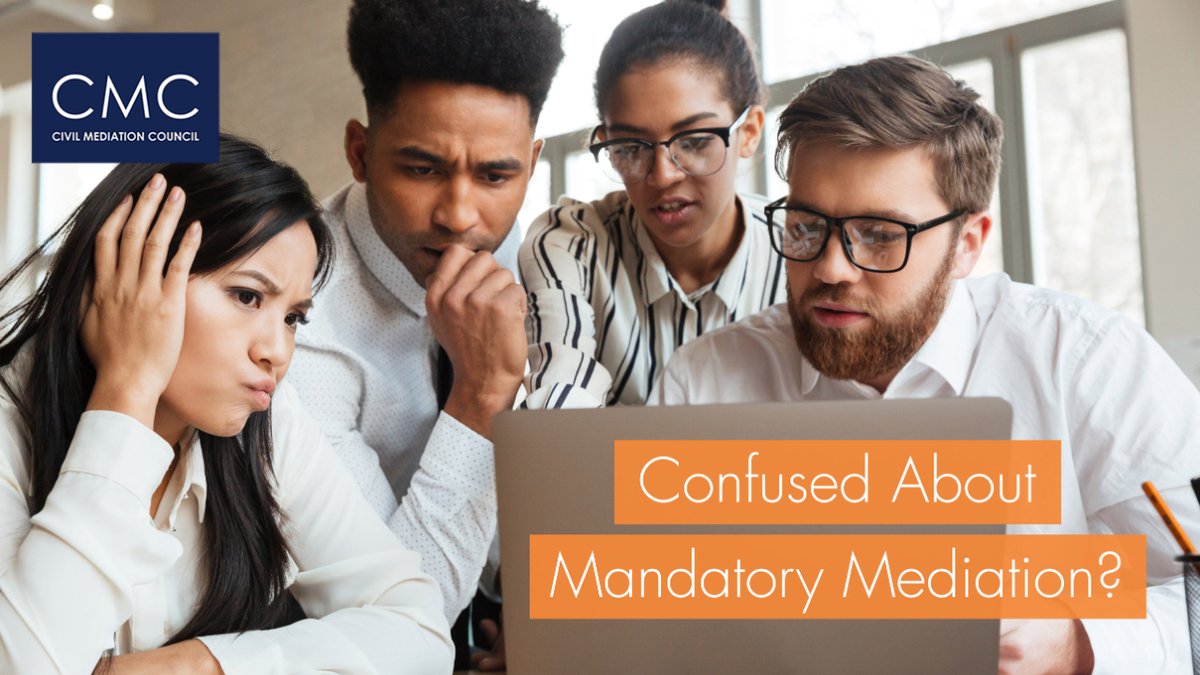 civil_mediation's tweet photo. #ADR? PAPs? #MandatoryMediation? If you are not sure where to start, this article written by Julia Bihary, Charles Bishop and Dorothy Murray from @CommLitBlog gives a great summary of the Ministry of Justice's recent steps towards #compulsorymediation: https://t.co/h8CeL3JuDO https://t.co/hUxR4BPewi