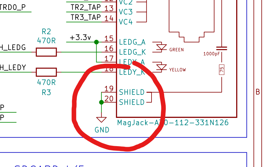 Controversial question. 🧵
On many PoE-powered devices (Raspberry Pi among others), the GND pin is connected directly to the shield of the network wire in the Ethernet socket. 
So the device is grounded along with everything that is plugged with the switch in the power socket.