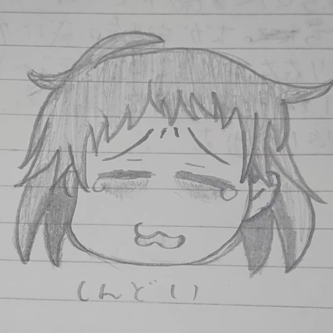 #今月描いた絵を晒そう

アナログ編 