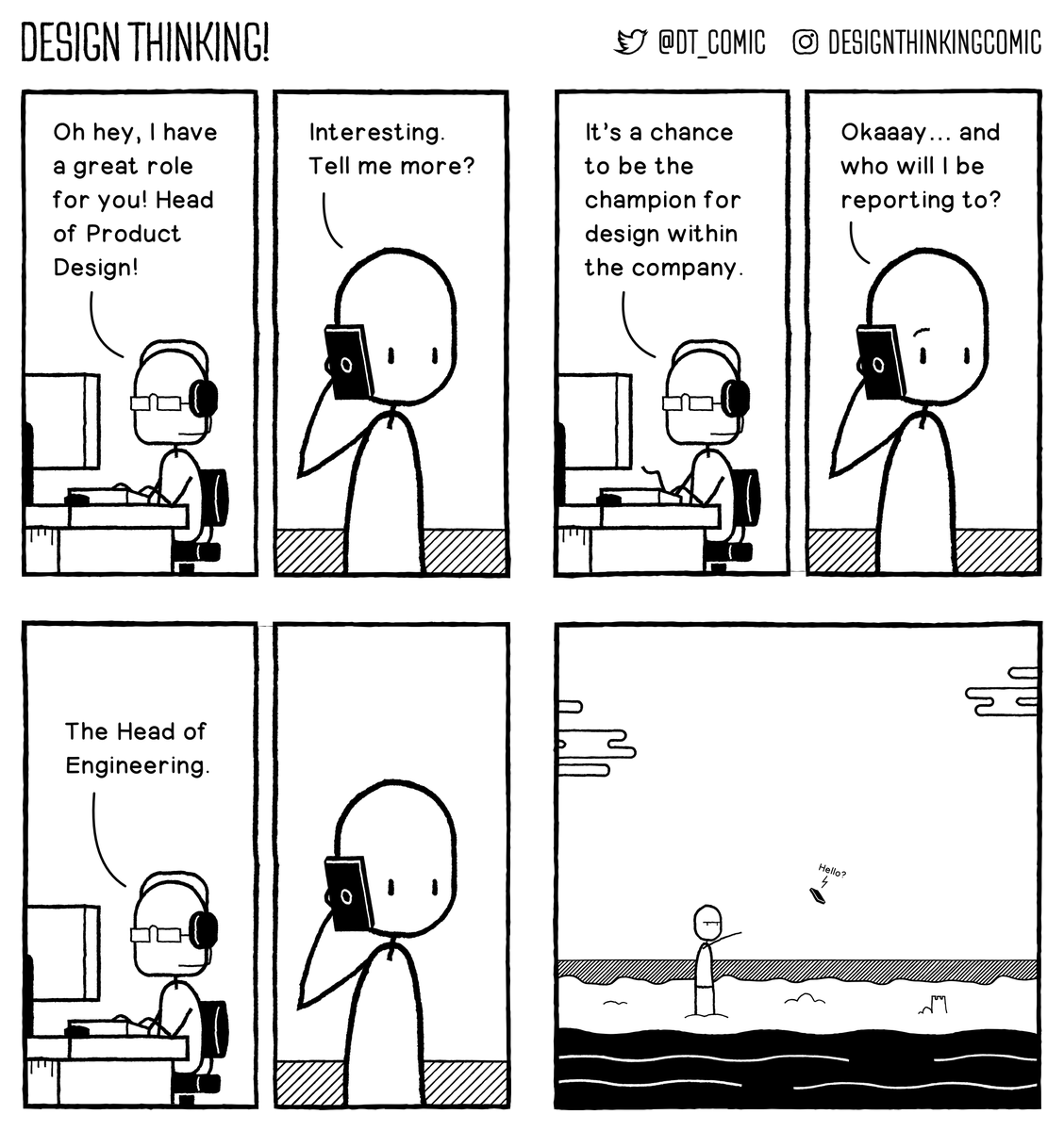 DT_comic's tweet photo. Tech Designers. You will always be subordinate to Development. https://t.co/Yu4IvxtIpS