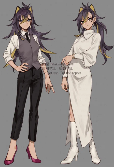 #原神ディシアいろんな服着てくれ 
