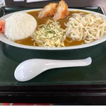 セットメニューじゃないの!？想像を超える「チーズカツカレー南蛮うどん」。