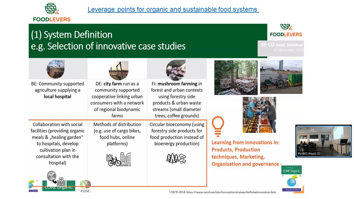 susfood_eranet's tweet photo. Three 2019 joint call projects with @CORE_Organic presented the first project results for organic and sustainable food systems at the Joint call seminar.

@Foodiverse_EU
@sysorg1 
@foodlevers 

😀 Stay tuned for new updates
https://t.co/hPLilWYwSe https://t.co/KCkeiJaTRs