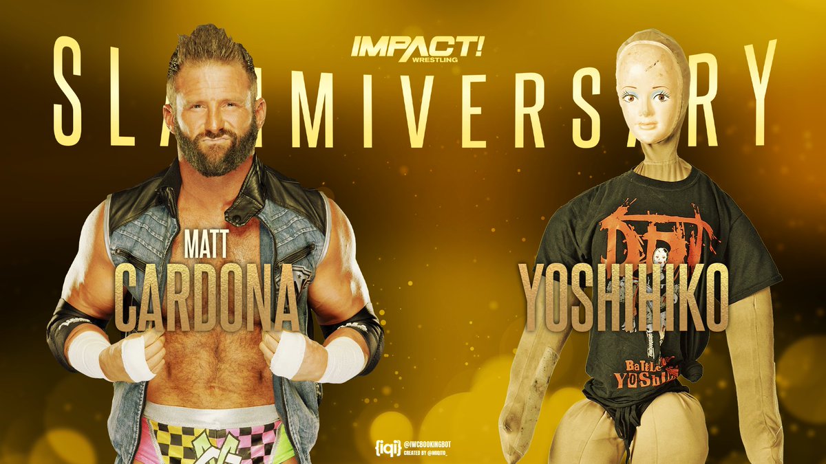 Wrestling Match Bot (@iwcbookingbot) on Twitter photo 
