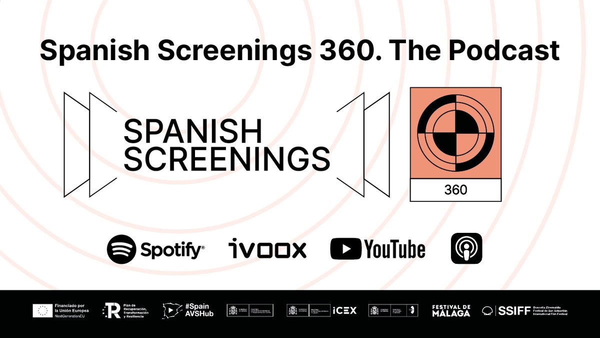 ES | 📣¡NOVEDAD! Desde Spanish Screenings lanzamos ‘Spanish Screenings 360. The Podcast’ 

🎙 Disponible en todas las plataformas (Spotify, Ivoox, Apple Podcast y Youtube) el 1er episodio: Internacionalización

Mensualmente podrás escucharnos o vernos.

👉🏽 linktr.ee/spanishscreeni…