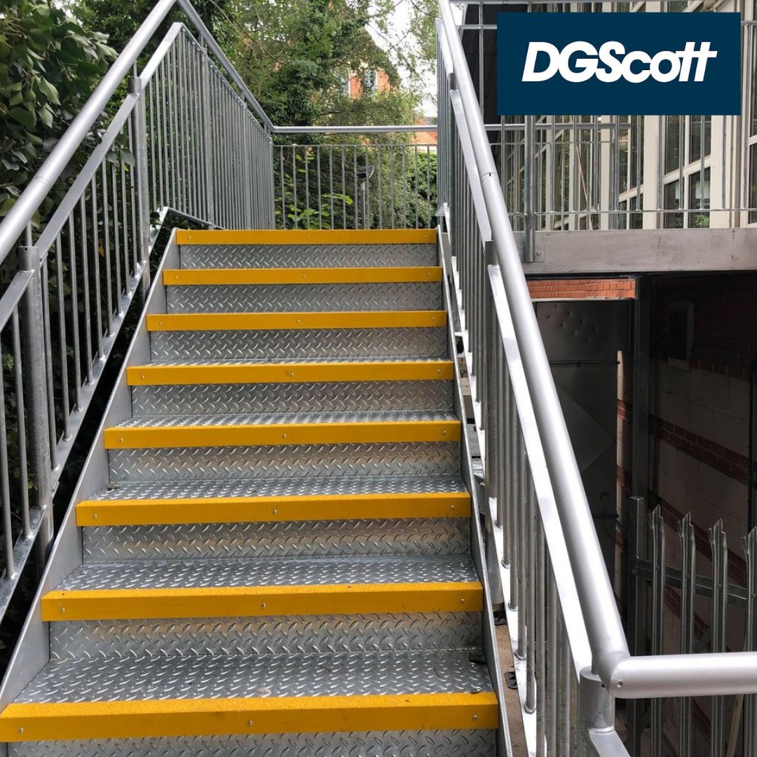 #Engineering fire escape solutions is a huge part of what we do at DG Scott.

With safety &amp; access firmly our priority, we offer a wide range of solutions whatever the space available! Head to our website for more info: bit.ly/39UlQPX

#Construction #Safety #Fabrication
