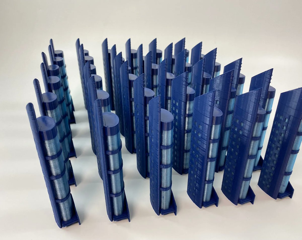 V3DPrinting's tweet photo. Réalisation d’une maquette d’immeuble de 120 mm de haut
Impression en deux couleurs
Réalisation d’une série de 40 pièces https://t.co/QapsmrDRUG
