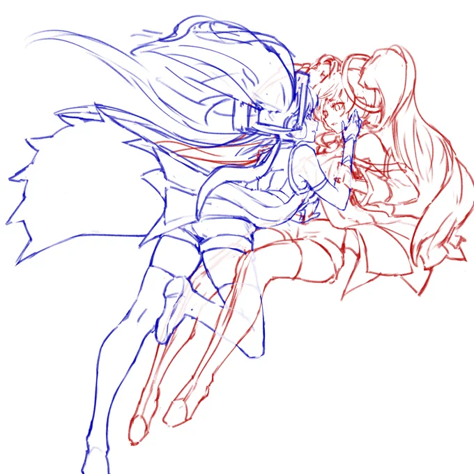 次の習作はシャミィとシャミィに似た何かの絵になりますたぶん 