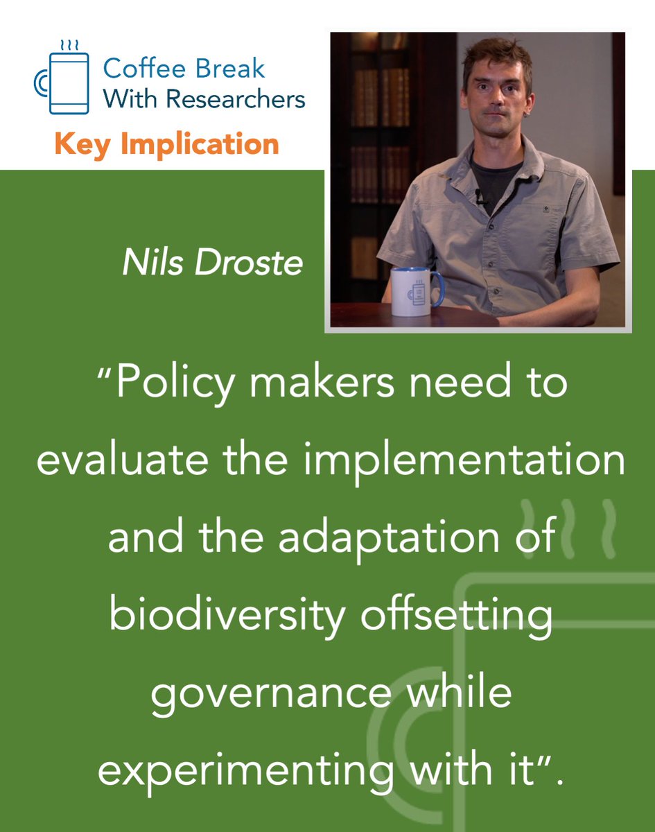 @WithResearchers (@withresearchers) on Twitter photo Key implication for #Policy makers from our coffee break this week with <a href="/NilsDroste/">Nils Droste</a>. He would encourage them to experiment with #biodiversity offsetting #governance and see how they can adjust it to make it work well <a href="/CIRCLE_LU/">CIRCLE - Centre for Innovation Research</a> <a href="/lunduniversity/">Lund University</a> Key implication for #Policy makers from our coffee break this week with <a href="/NilsDroste/">Nils Droste</a>. He would encourage them to experiment with #biodiversity offsetting #governance and see how they can adjust it to make it work well <a href="/CIRCLE_LU/">CIRCLE - Centre for Innovation Research</a> <a href="/lunduniversity/">Lund University</a>