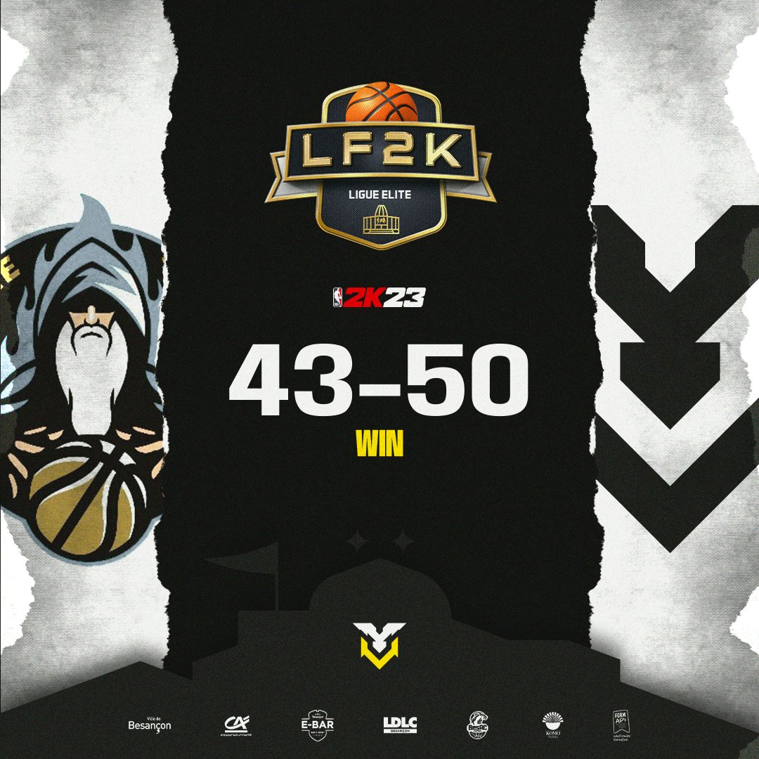 Une victoire de plus dans ce championnat de France!🇫🇷

Nous reprenons la première place du classement de la ligue élite de la #LF2K ! 🔥

GGWP <a href="/ChampBasketOff/">Champagne Basket 🧙‍♂️</a> 🤝