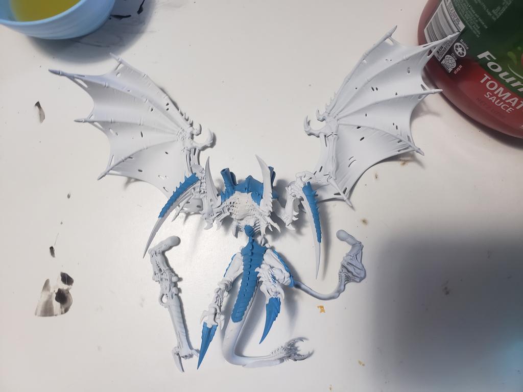 AshTeShortDogo's tweet photo. Day 2
Painted down the blue base https://t.co/f6VE8a18ao
