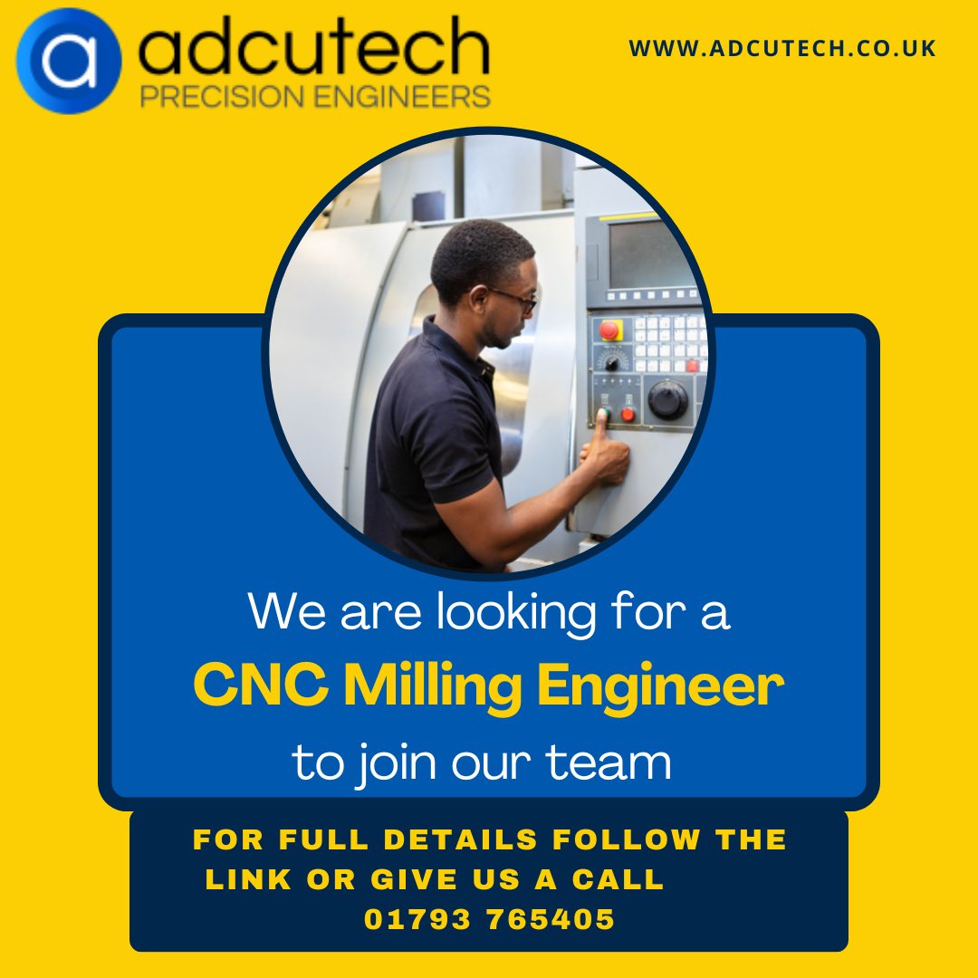 We are looking for a skilled #cncmiller to join our team.  Check out our #indeed ad or call us today       lnkd.in/ehmdCHNK