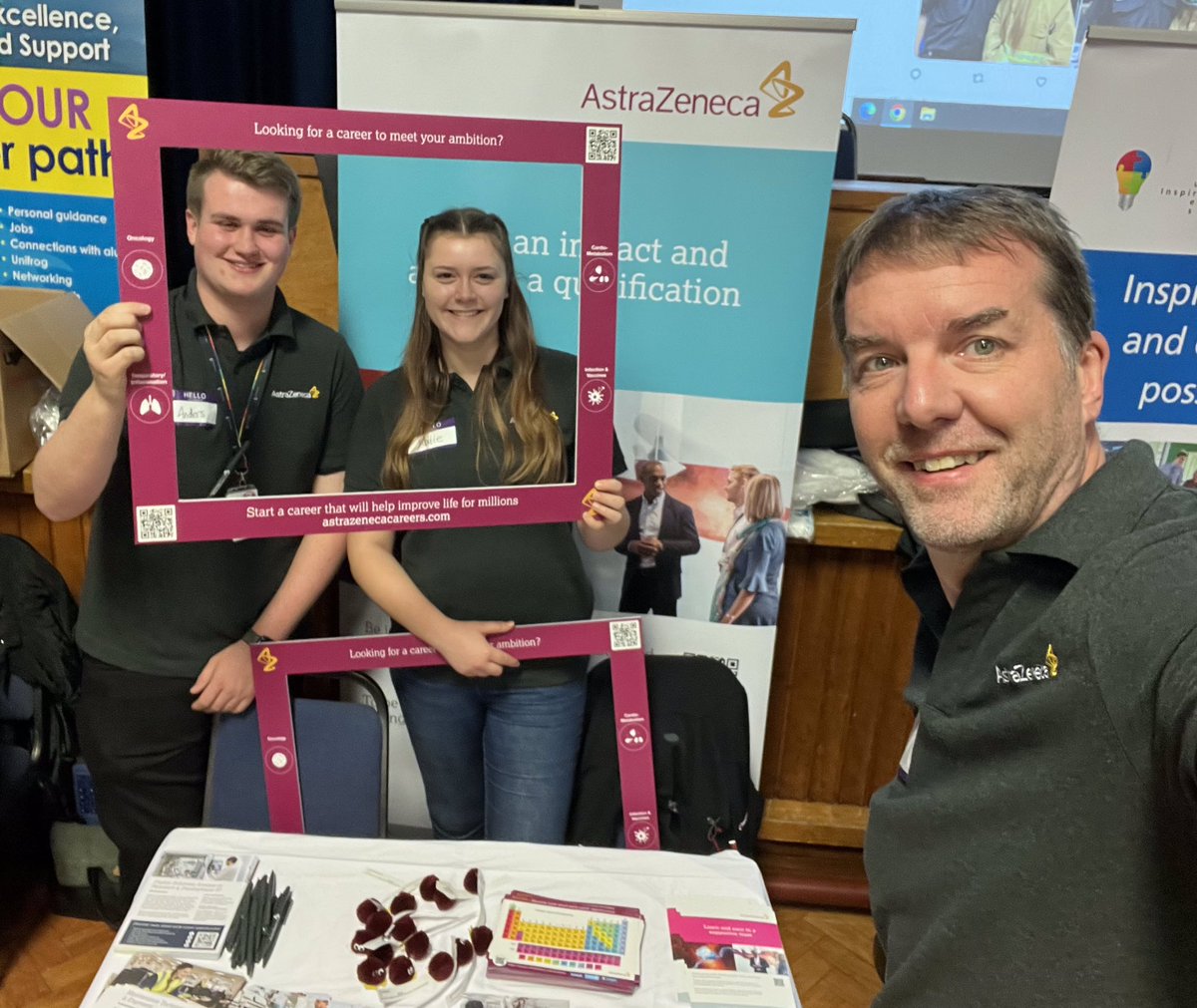 simon2willocks's tweet image. Promoting Early Careers with @AstraZeneca @SandbachHigh