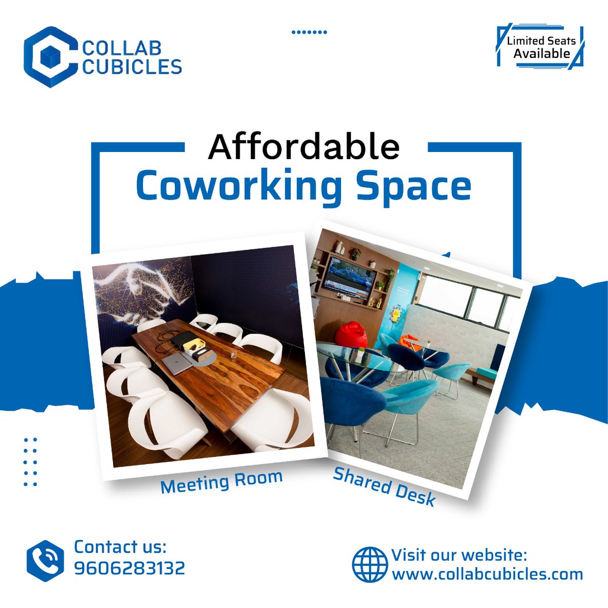 Whether you're looking for affordable coworking space, shared office space in Bangalore or custom-built serviced full-floor offices, #CollabCucibles welcomes you.

Call: +91 96062 83132 for requirements and benefits!
#collabcubicles #coworkingspace #coworking #startup #Bangalore