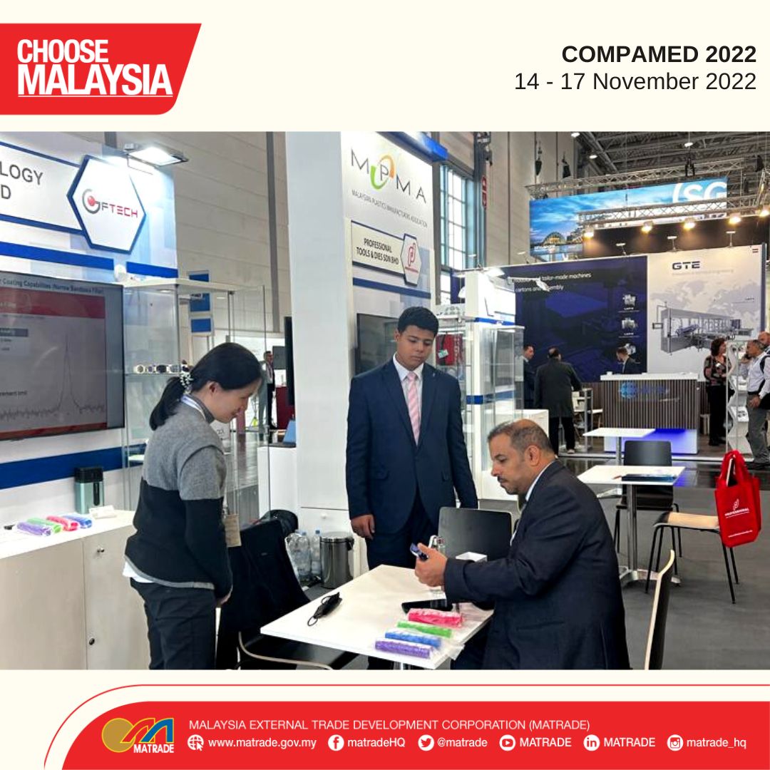 matrade's tweet photo. #MATRADE
#ChooseMalaysia
#COMPAMED2022
#MPMAMalaysia
@irmohizam @sharimatsaleh @aby_matrade @adamraja973 @mpmamalaysia https://t.co/UfdmEXgwp0