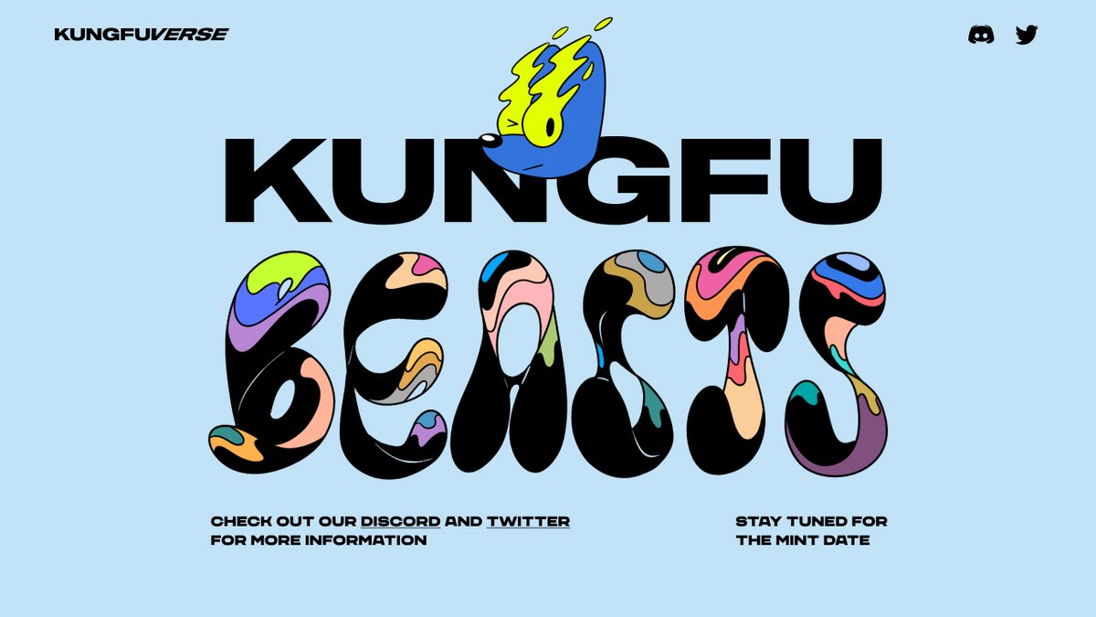 KUNGFU BEASTS kicks off the KFV with a reimagining of Kung Fu culture.

Check out our new NFT site: beasts.kungfuverse.io 

Comment #POW &amp; Retweet this post!